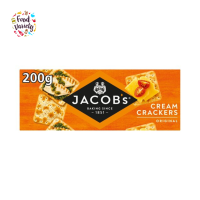 ราคา Jacobs Cream Cracker 200g จาคอบส์ ครีมแครกเกอร์ 200 กรัม (17905420547)