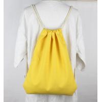 ราคา กระเป๋าเป้สะพายหลังมีเชือกรูดกระเป๋าเป้สะพายหลังสีดำและสีขาวสำหรับวัยรุ่นชายและหญิงลำลองย้อนยุคนักเรียนกระเป๋าเชือกรูดกระเป๋าหูรูดผ้าใบ (15020638835)