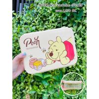 ราคา กล่องอาหารหมีพูห์ กล่าวข้าวหมีพูห์ ฝาล็อคแน่นหนา เข้าเวฟได้ ลิขสิทธิ์แท้ (20374786299)