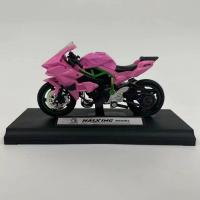 ราคา พร้อมส่ง โมเดลรถจักรยานยนต์ 1 18 Kawasaki H2 R Diecast Alloy Model Toy Black Ninja H2R Motorbike (21411620623)