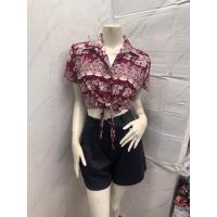 ราคา เสื้อวัยรุ่น เสื้อสงกรานต์ เสื้อเอวลอย แฟชั่นสงกรานต์ แฟชั่นเอวลอย เสื้อลายดอก เสื้อสงกรานต์ เสื้อผูกเอว (21385293933)