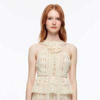 ราคา AW23 JANESUDA LACE SHIRT SHOWING SHOULDERS เสื้อเปิดไหล่ เสื้อลูกไม้เปิดไหล่ เสื้อลูกไม้ เสื้อลูกไม้สายไขว้คล้องคอ (21268157070)