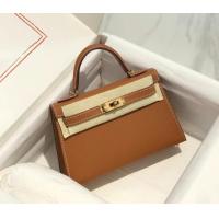 ราคา กระเป๋าเคลลี่รุ่นที่สองลายฝ่ามือทำด้วยมือครึ่งครอบครัว H แบบกำหนดเองกระเป๋าผู้หญิงสะพายข้างสะพายไหล่เดียวหนังแท้มินิแบบใหม่2023 (21151848507)