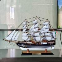 ราคา โมเดลเรือใบวินเซิร์ฟเรือสไตล์ยุโรปของตั้งโชว์เรือไม้แท้ของตกแต่งบ้านของขวัญวันเกิดหรูหราเบาๆไอเดียสร้างสรรค์ขนาดใหญ่ (17281296135)