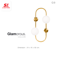 ราคา SL LIGHTING โคมไฟติดผนัง SL 5 GLAM W2037 2 (16139295572)