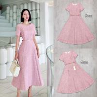 ราคา Shimmer เดรสยาวออกงานสวยหรู เดรสออกงานสีแดง เดรสออกงานสีชมพู (20652255198)