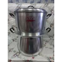 ราคา หม้อนึ่งไทย หม้อหวด Thai streamers ออกแบบเพื่อการนึ่งข้าว นึ่งอาหารหลากหลายเมนู มี3ขนาด 22ซม 24 ซม 28 ซม ผลิตจากอลูมีเนียม หนา ตราจระเข้ เพื่อการใช้งานที่ง่ายและสะดวกมีหูจับที่ตัวหม้อด้านล่าง ล้างทำคว