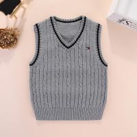 ราคา เสื้อกั๊กผ้าฝ้ายแท้ใส่ช่วงฤดูใบไม้ร่วงและฤดูหนาวสำหรับเด็กเสื้อกั๊กไหมพรมสำหรับเด็กเสื้อกั๊กแบบถักสำหรับเด็กหญิงและเด็กชายเสื้อไหมพรมสำหรับเด็กวัย5 12ขวบ (20650230240)