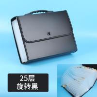 ราคา กระเป๋าใส่แฟ้มเอกสารขนาด A4ความจุสูง25ช่องโฟลเดอร์หลายชั้นกระเป๋าเก็บแฟ้มเอกสารข้อสอบสำหรับนักเรียนต้นและมัธยมปลาย (14671702291)