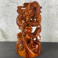 ราคา ไม้ประดู่แกะสลักมังกรของตั้งโชว์ไม้แท้ของตกแต่งบ้านห้องรับแขกสำนักงานไม้ประดู่แกะสลักงานฝีมือของขวัญ (20034541905)