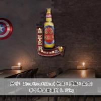 ราคา ลอฟท์ของตกแต่งผนังเหล็กดัดวินเทจสไตล์อเมริกันไฟ LED ของตกแต่งผนังของตกแต่งร้านกาแฟบาร์ใช้ในบ้านมีเอกลักษณ์ไฟเหล็ก (19946062165)