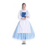 ราคา ชุดแฟนซีเจ้าหญิงเบลล์สีฟ้า ชุดเบลล์สีฟ้า ชุดแม่บ้านเบลล์ (19593335519)