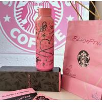 ราคา กระบอกน้ำ Starbucks Blackpink ทำจากแตนเลส304 ดีไซส์สวย พกพาสะดวกไปเที่ยว ออกกำลังกายได้หมด (21430268059)