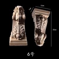 ราคา Taobao Collection หัวเสาหัวเสาโรมันไม้แกะสลักตกแต่งบ้าน (20034609236)