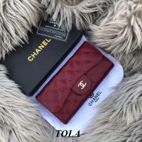 ราคา ชาแนลกระเป๋าใบยาว สินค้านำเข้าเกรดพรีเมี่ยมจัดส่งพร้อมการ์ดและกล่องแบรนด์ (14303261920)