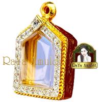 ราคา กรอบพระสำเร็จรูป งานไมครอน งานฝังเพชร CZ ทรงขุนแผนพิมพ์เล็ก รหัส 2083 (21443539958)