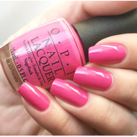 ราคา พร้อมส่ง OPI แท้ โทนชมพู Hot pink Shocking Pink pastel Glitter Strawberry Margarita Aurora Berry Pinking of u (21385620629)
