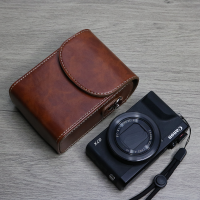 ราคา กระเป๋ากล้องเหมาะสำหรับ Canon g7x3ฝาครอบป้องกันสำหรับ Ricoh GR2 gr3x ซองหนังสำหรับ Sony zv1สีดำ rx100m6 (15610680212)