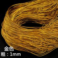 ราคา แถบยางยืดกลมเส้นเล็กสีทองและสีเงินแถบยางยืดกล่องของขวัญเชือกผูกการ์ดอวยพรป้ายแขวนป้ายเชือกแดง (11359362788)