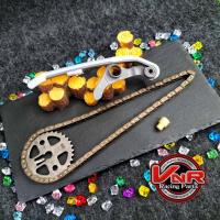 ราคา ชุดสะพานโซ่ซับเสียง w110i ดรีม w125iวาฬ LED Msx ชุดสะพานโซ่แต่ง โซ่ราวลิ้นซับเสียง สะพานกดโซ่ราวลิ้น ซุปเปอร์ลีนดันโซ (21406940610)