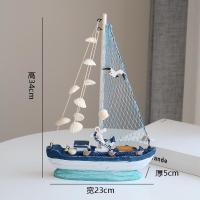 ราคา โมเดลเรือใบเมดิเตอร์เรเนียนของตั้งโชว์เรือไม้เรืองานฝีมือของตกแต่งบ้านของขวัญสำหรับชายทะเล (20639388189)