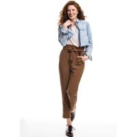 ราคา กางเกงเอวสูงผ้าฝ้าย แบรนด์ M CO แท้ ตัดป้าย มีเชือกผูกเอว Sz 2เอวยืด 30 32 เป้า 10สพ 38 42 ยาว 39 1 Sz 6เอวยืด 32 34 เป้า 10 สพ 40 44 ยาว39 1 (21476090752)