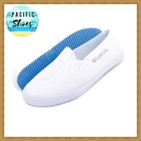 ราคา GOLDCITY รองเท้าผ้าใบ SLIP ON สีขาว รุ่น CS002 by Pacific Shoes (5470376962)