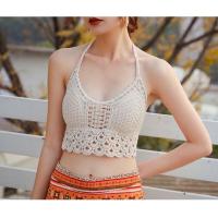 ราคา บราถักโครเชต์ผูกคอโชว์หลังผ้าดีมากๆค่ะ (15234934986)