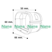 ราคา รางแอร์ NANO อุปกรณ์รางแอร์ ฝาครอบราง ข้อต่อตรง รางพลาสติก ข้อต่อตรง NANO 80 ชิ้น กล่อง AJ65 (21474247803)