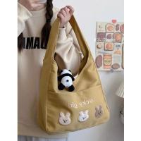 ราคา ส่งจากไทย พร้อมส่ง ใบใหญ่ ผ้าหนาแคนวาส กระเป๋าผ้าสะพายไหล่ กระเป๋าถือ (21135940283)