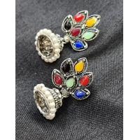 ราคา ต่างหูอินเดียระฆังเล็กสีรวมน่ารัก (13666991853)