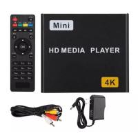 ราคา HD MEDIA PLAYER 4K เครื่องเล่นไฟล์มีเดีย 4K high definition ฮาร์ดดิสก์มีเดียเพลย์เยอร์ USB Player (21420742514)
