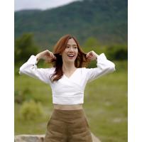 ราคา weerin lemon Top linen เสื้อครอปแขนยาว ปลายแขนพอง ผ้าลินิน กระดุมไม้ สีเหลือง สีลินินธรรมชาติ สีแดง สีเขียวขี้ม้า (9773026231)