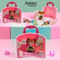 ราคา Disney Animators Collection Anna Mini Doll Play Set 5 (21405623959)