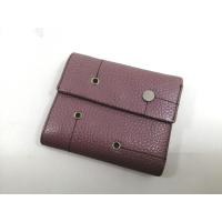 ราคา กระเป๋าสตางค์สามพับสั้น หนังนิ่มๆสีชมพู (21444669966)