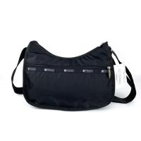 ราคา LeSportsac กระเป๋าสะพายไหล่สะพายข้างแมทช์ง่ายสีดำกระเป๋าถือกันน้ำกันน้ำกระเป๋าทำงานความจุใหญ่กระเป๋าผู้หญิงสีล้วน (20476594759)
