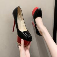 ราคา รองเท้าผู้หญิงไซส์ใหญ่41 43รองเท้าส้นสูง16ซม ส้นสูง44รองเท้าชั้นเดียวส้นเข็มกันน้ำเซ็กซี่ใส่ไปไนต์คลับ4546 (21205644057)