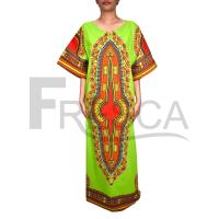 ราคา Fresca African Long Dress Angelina Bohemian Print in Cotton เดรสยาวจังโก้ แอฟริกา โบฮีเมี่ยน ฟรีไซส์ (1768770006)
