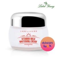 ราคา แท้ ส่งเร็ว ครีมหน้าสด Labelyoung Vitamin Milk Whitening Cream 55g (20254621706)