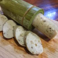 ราคา 5แท่งไซส์กลาง ส่งไวหมูยออุบลแท้ๆ หมูยอพริกไทยดำ หมูยอห่อใบตอง ขนาด 250กรัม (21452711838)