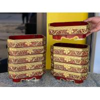 ราคา กี๋น้ำชา ถาดวางแก้วน้ำ ถาดวางขนม วางผลไม้ ขนาด 14x23x7ซม (21259271986)