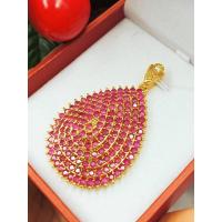 ราคา JJLSHOP K302 จี้เพชรทรงหยดน้ำ งานฝังเพชร (18263574593)