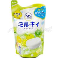 ราคา COW Brand Milky Body Soap Refill 400mL 3กลิ่น สบู่น้ำนมอาบน้ำ กลิ่นสบู่อ่อนโยน รีฟิล (20532411373)