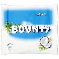 ราคา Bounty Coconut Milk Chocolate Bars Multipack Chocolate 4 Bars 228g เบาท์ตี้ ช็อกโกแลตแท่งมะพร้าว และ นม มัลติแพ็ค ช็อกโกแลต 4 แท่ง 228 กรัม (20973812174)
