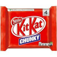 ราคา Kit Kat Chunky Milk Nestle Chocolate Bar Multipack 4 x 40 g kitkat chunky 4 bars (21276408768)