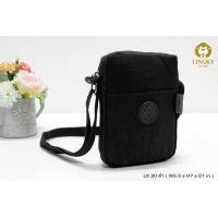 ราคา กระเป๋าสะพายใบเล็ก ผ้าร่ม รุ่น LK 20 ทรงตั้ง กระเป๋าใส่มือถือ มีเก็บปลายทาง Lingky (14626852110)