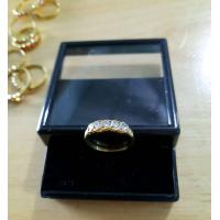 ราคา แหวนทองเหลืองประดับพลอยสีประจำวันเกิด แบบเรียบๆใส่ได้ตลอด ล้างได้ ขัดได้ แหวนพลอยสีประจำวัน แก้เคล็ดเสริมดวง BR 04 (16123458138)