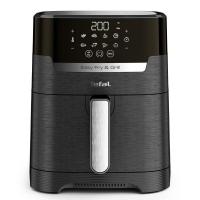 ราคา TEFAL หม้อทอดไร้น้ำมัน ดิจิตอล 2 in 1 Easy Fry Grill Precision 1550 วัตต์ 4 2 ลิตร สีดำ รุ่น EY5058 (16544409290)