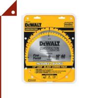 ราคา DEWALT DWTDW3106P5 ใบเลื่อย Table Saw Blades Combo Pack 10 Inch 60 Tooth (8142315841)