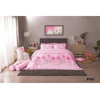ราคา Flash Sale Premier Satin พรีเมียร์ซาติน ชุดผ้าปู ผ้านวม ขนาด 3 5 5 6ฟุต รหัสสินค้า P201 ลายดอกไม้ ใบไม้ สีชมพู ชมพูเข้ม ไร้รอยต่อ สำหรับที่นอน 11 นิ้ว (17099274461)